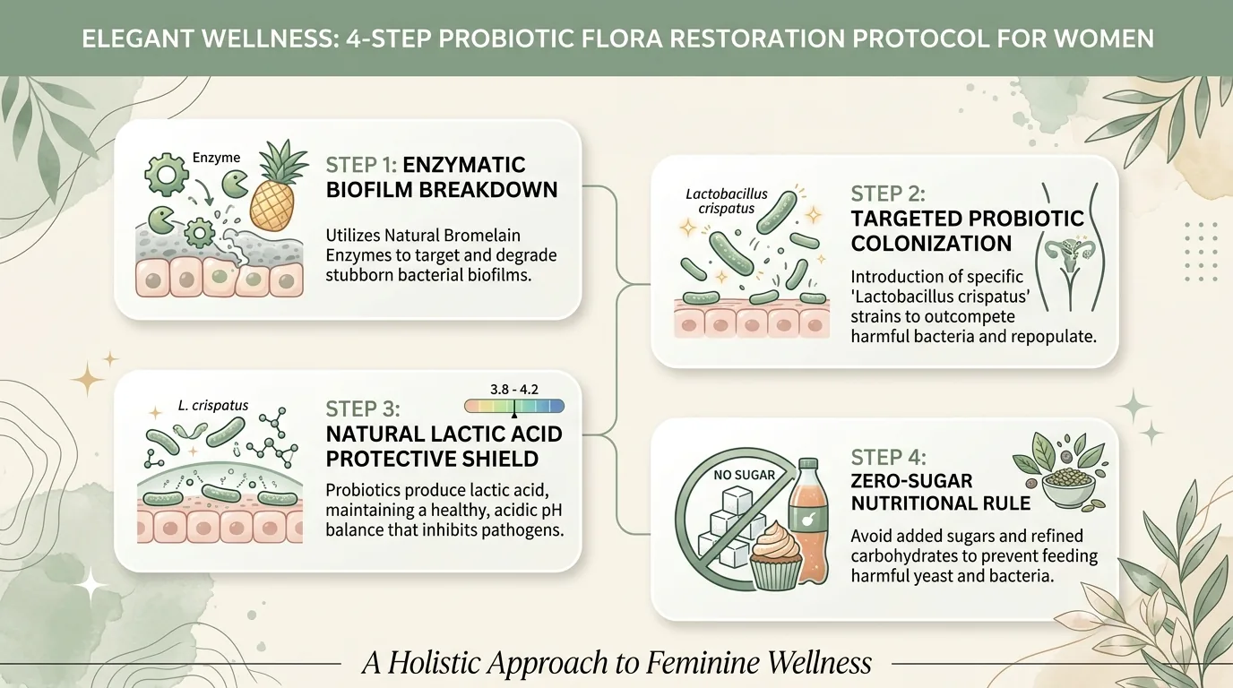 30-day oral-to-vaginal probiotic colonization timeline