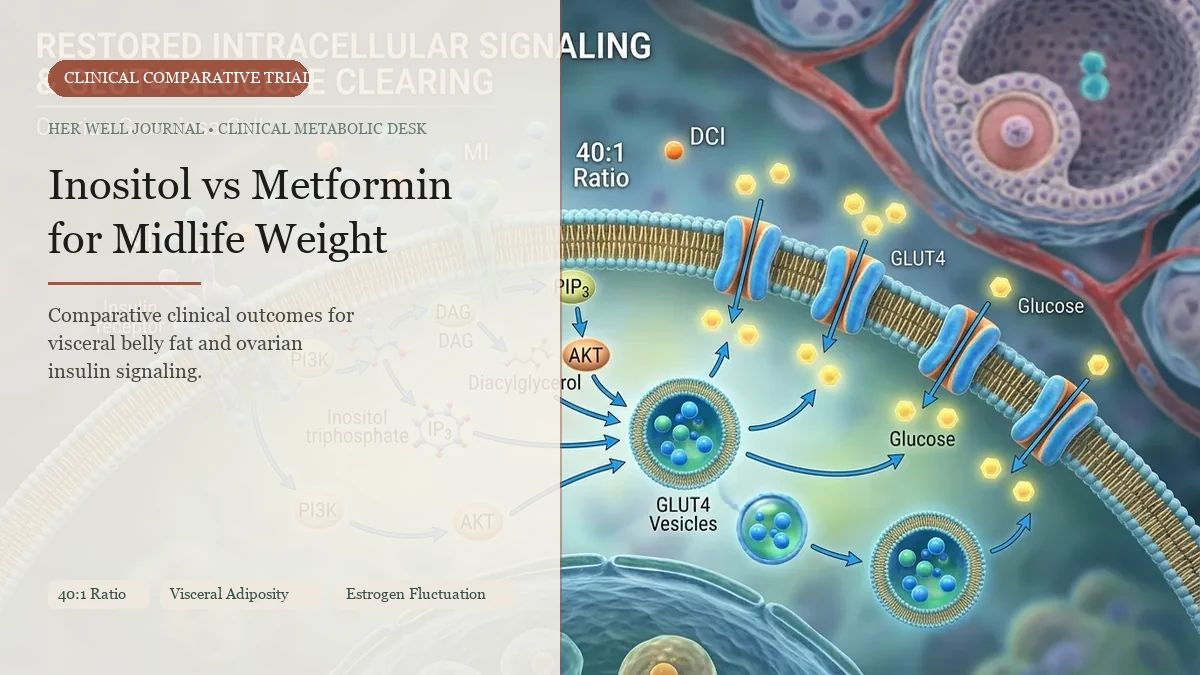 Inositol vs. Metformin for Perimenopause Weight Gain: The Head-to-Head Clinical Trial Breakdown — Her Well Journal